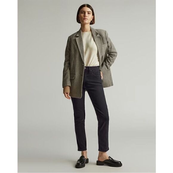 NWT Everlane Organic Cotton The Original Cheeky® Jean in Coal Size 29 Crop - Picture 16 of 16